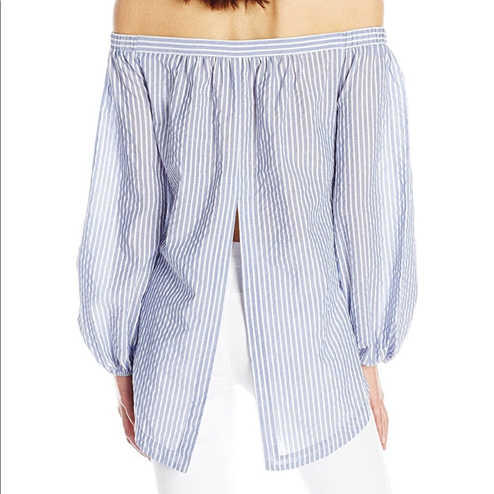 BCBG Off-Shoulder Top
